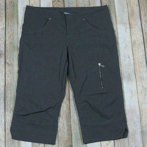Athleta Pants - Athleta Commuter Capris  Active Zippers Nylon Hike